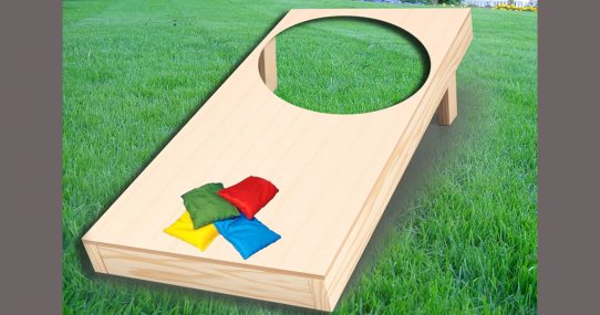 Now Available: “Millennial Edition” Cornhole Board