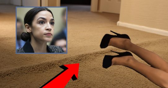 AOC Declares All Carpet Racist After Tripping Incident