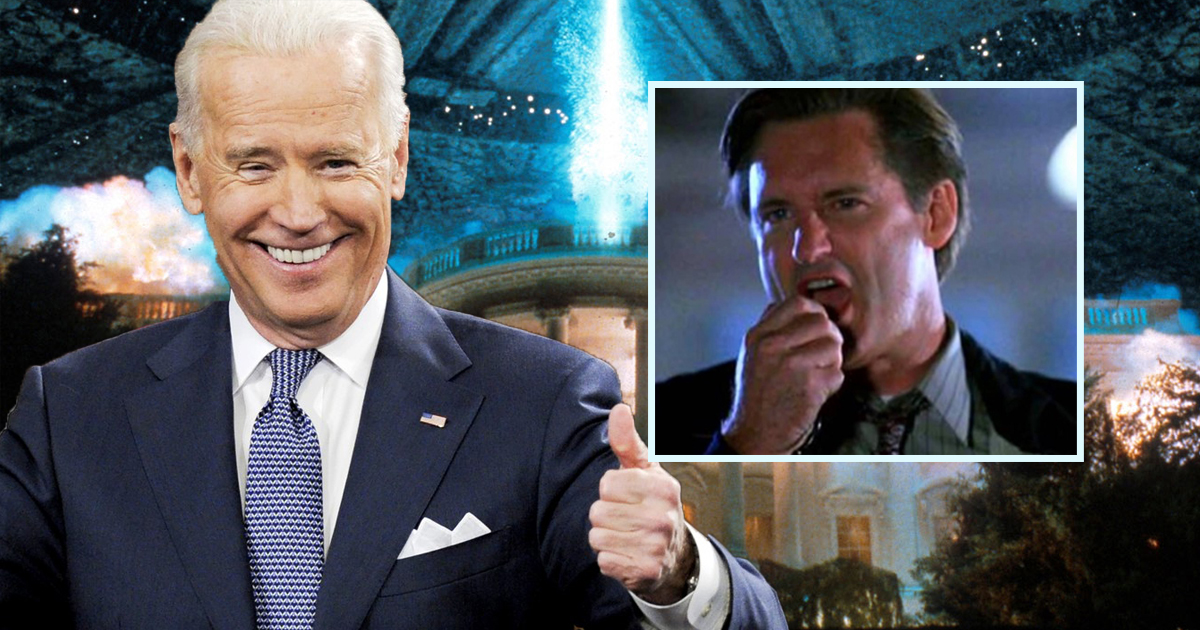 Joe Biden Looking Forward To Plagiarizing Bill Pullman's ...