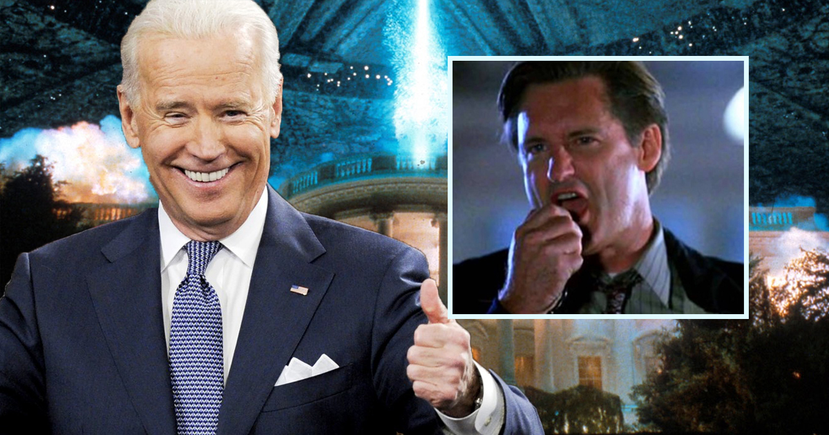 Joe Biden Looking Forward To Plagiarizing Bill Pullman's ...