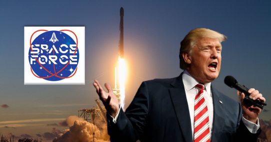 Trump Kicks-Off Space Force By Singing Aerosmith’s: “I Don't Want to Miss a Thing”