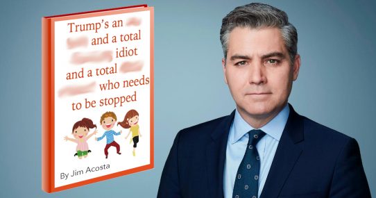 Jim Acosta Children’s Book To Hit Shelves Next Week