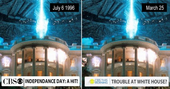 CBS News Admits 'Mistake' After Airing Footage Of Independence Day Film