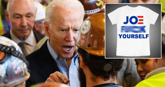 Biden Stops By Factory To Give T-Shirts To Valuable Blue-Collar Voters