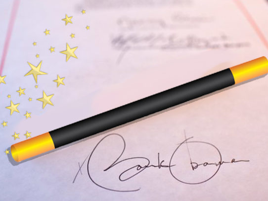 Obama Reminds Nation He is Secretly Wielding the Great Economy With His Magic Wand