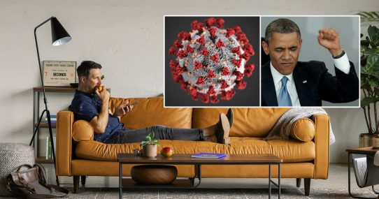 Obama Tearfully Applauds Coronavirus For Making Everyone Look Unemployed