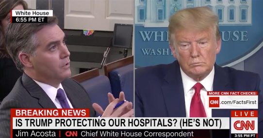 Jim Acosta To Trump: ‘Why Haven’t You Considered Shutting Down All The Hospitals?’