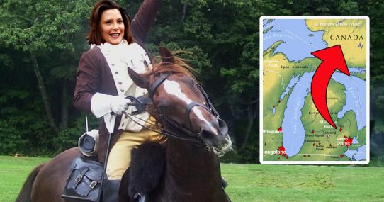 Michigan’s Governor Whitmer Invades Canada