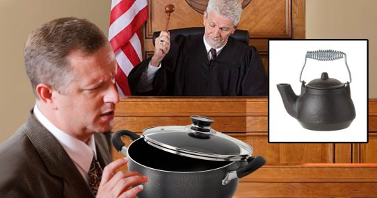 Pot Sentenced To 18 Months For Calling The Kettle Black
