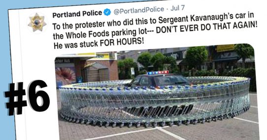 10 Tweets From Portland Police That Show Just How Bad Things Have Gotten