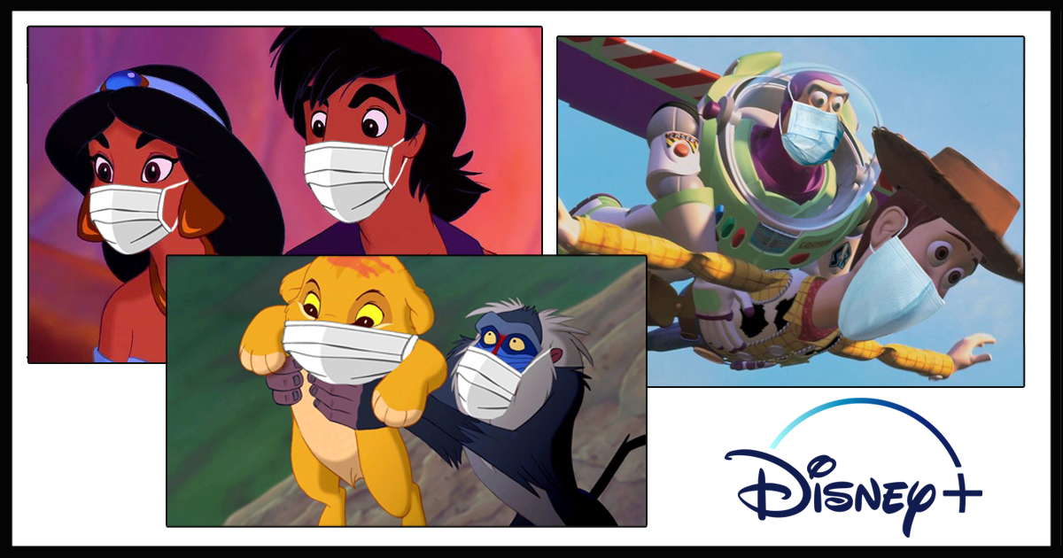 Disney+ Updates Classic Films To Reflect Proper Mask Use