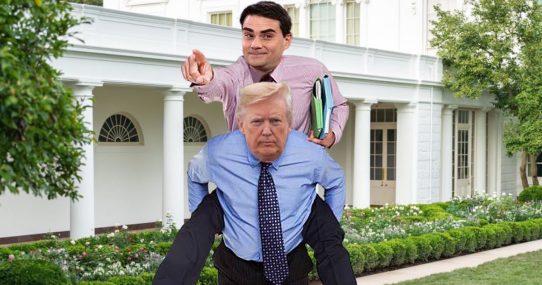 Ben Shapiro To Guide Donald Trump’s Every Move Via Piggyback