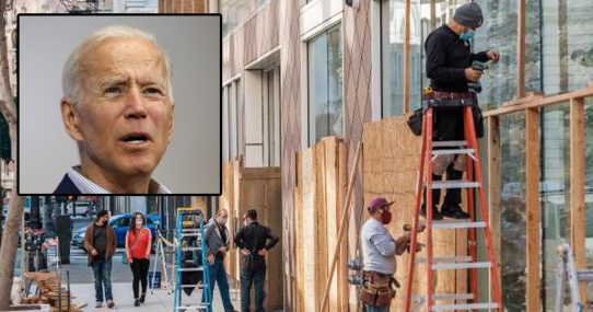 Businesses Across Nation Board Up As Fears Grow A Biden Economy Would Be Too Robust To Handle