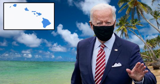 Internal Polling Suggests Biden Make Quick Stop In Hawaii