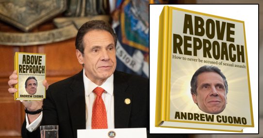 Andrew Cuomo Quickly Releases Book On How He Never Sexually Abused Staff