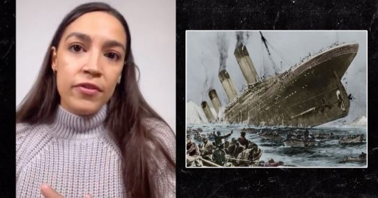 AOC Recounts Surviving Titanic On Instagram Live