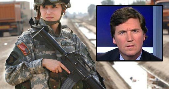 Pentagon Owns Tucker Carlson By Moving All Pregnant Soldiers To The Front Lines