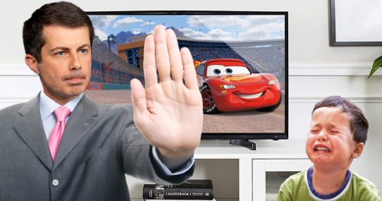 Pete Buttigieg Forbids All Viewings Of Pixar’s Cars Until Price Of Gas Drops