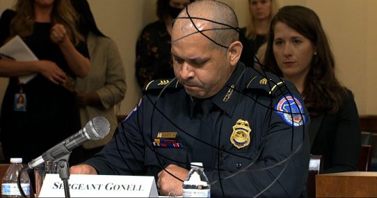 ‘This Is How I’m Going To Die,’ Capitol Officer Tearfully Says After Getting Tangled In Microphone Cord