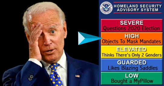 White House Braces As Taliban Reaches “Objects To Mask Mandates” Level Of Danger