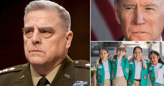 Gen. Mark Milley OUT After Tipping-Off Girl Scout Troop Joe Biden Was Coming