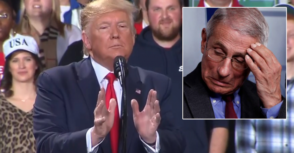 Trump: ‘We Should Send Dr. Fauci To Jail, But Only For 15 Days’