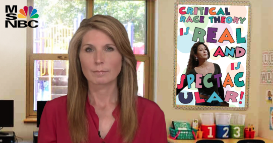 ‘Critical Race Theory Is Real And Is Spectacular!’ Poster In Classroom Undermines MSNBC’s Claim CRT Is Not Real