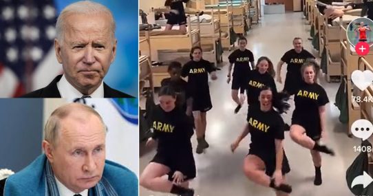 Biden Threatens Putin With Sending Over Thousands Of ‘Our Most Vaccinated, Pregnant, Woke, Diverse’ Soldiers