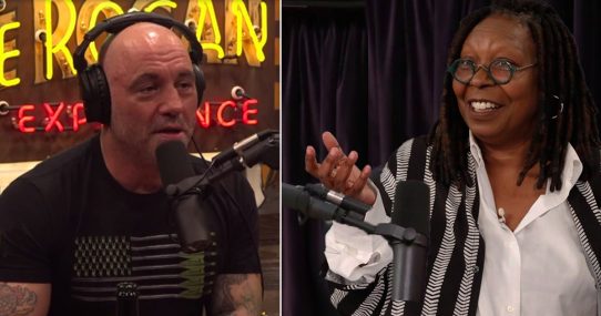 "People Should Be Free To Say What They Want," Whoopi Goldberg Says On The Joe Rogan Show