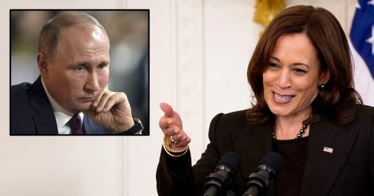 Kamala Harris Flown To Moscow To Tell Putin ‘Ukraine Is A Country In Europe’