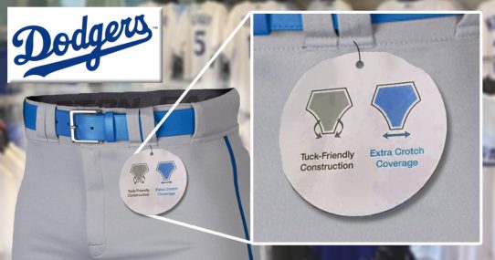 LA Dodgers Make Uniforms 'Tuck-Friendly'