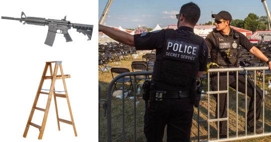 Report: Secret Service Allowed Shooter To Borrow Rifle, Ladder
